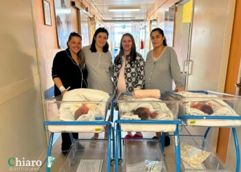 Piovono fiocchi al “San Pio”, 9 nascite nelle ultime 24 ore: 5 bambini e 4 bambine