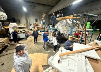 Gran Carnevale di Scerni, preparativi in vista del 4 marzo: oltre 15 carri allegorici