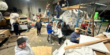 Gran Carnevale di Scerni, preparativi in vista del 4 marzo: oltre 15 carri allegorici