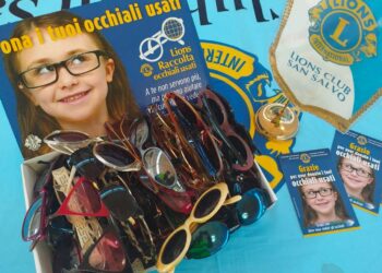 Il Lions Club San Salvo raccoglie 200 occhiali usati