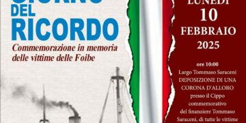 Vasto celebra il Giorno del Ricordo commemorando il finanziere Tommaso Saraceni