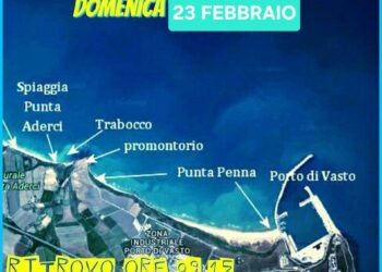 “Il mare d’inverno” nella Riserva di Punta Aderci: «Cammineremo in un posto meraviglioso»