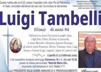 Addio a Gino Tambelli, titolare di una storica autoscuola e appassionato di poesia