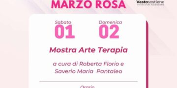 Marzo Rosa, a Vasto la mostra di Arte Terapia dell’associazione Habibi