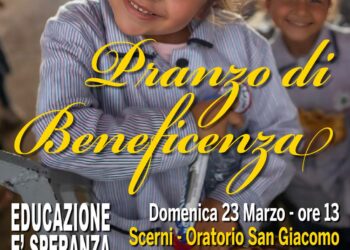 All’oratorio di San Giacomo il pranzo di beneficenza di Comunione e Liberazione Scerni-Pollutri