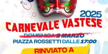 Meteo incerto, il Carnevale vastese slitta al 4 marzo