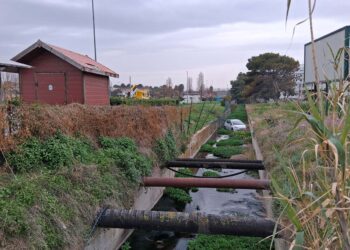 San Salvo Marina, auto finisce nel canale delle acque bianche