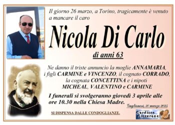 Bus precipitato nel Po, giovedì l’ultimo saluto a Nicola Di Carlo