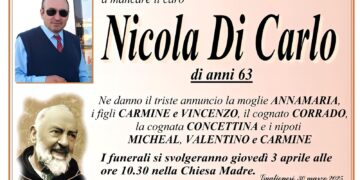 Bus precipitato nel Po, giovedì l’ultimo saluto a Nicola Di Carlo