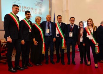 Larcinese e Travaglini ritirano il premio ELoGE per il Comune di San Salvo