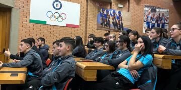 Studenti dello Sportivo del “Mattioli” di San Salvo ospiti del Centro di Preparazione Olimpica a Formia
