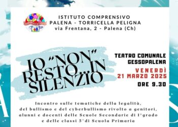 “Scollègati dal bullismo”,  al comprensivo Palena-Torricella giornata decicata alla legalità