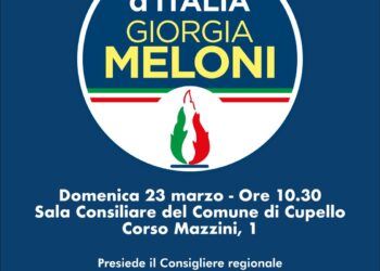 Cupello, domenica il congresso cittadino di FdI