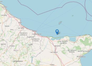 Scossa di terremoto avvertita nel Vastese, l’epicentro in provincia di Foggia