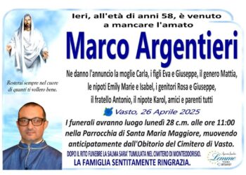 «In preghiera per il nostro confratello Marco che oggi, nel giorno del suo compleanno, ci ha lasciato»
