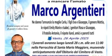 «In preghiera per il nostro confratello Marco che oggi, nel giorno del suo compleanno, ci ha lasciato»
