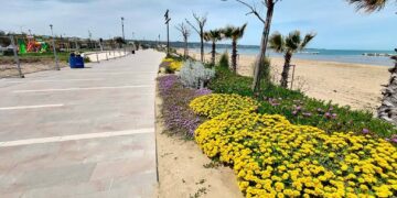 A San Salvo Marina ultimi lavori prima dell’estate: la riqualificazione terminerà a novembre