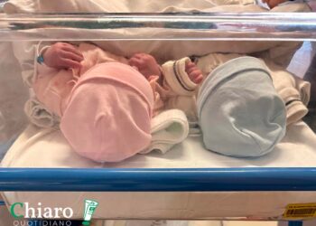Benvenuti ai piccoli Mattia e Michaela: parto gemellare naturale all’ospedale di Vasto