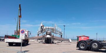 A San Salvo Marina si monta la ruota panoramica, obiettivo week end di Pasqua