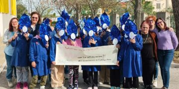 Le uova solidali dell’associazione Castelguidone contro la sindrome di Rett, dedicate alla piccola Aida