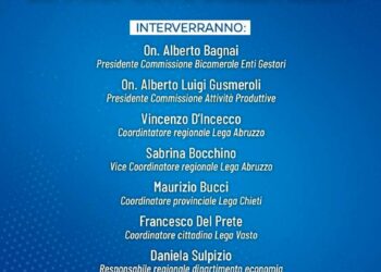 “Quale fisco per famiglie e imprese? Le proposte della Lega”, il convegno a Pollutri