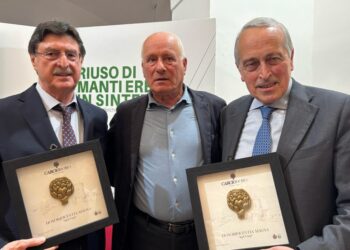 “Carciodoro” 2025 consegnato ad Abete e Brocco: «Impianti sportivi via per un successo duraturo»