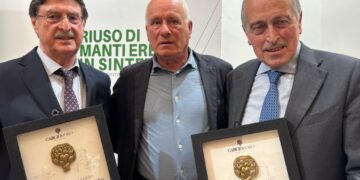 “Carciodoro” 2025 consegnato ad Abete e Brocco: «Impianti sportivi via per un successo duraturo»