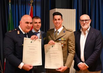 Nicola Molino e Alessio Matarazzo premiati dall’Osservatorio regionale della Legalità