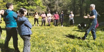 Cani per la ricerca e il soccorso in superficie: Rucci in Sardegna per insegnare le tecniche