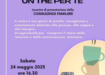 “Un the per te”, a Vasto l’appuntamento del Centro di ascolto alla persona “Armonia”