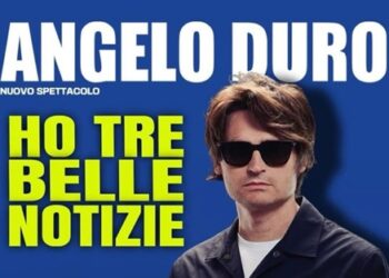 “Io sono la fine del mondo”: il nuovo spettacolo di Angelo Duro il 7 agosto a Vasto