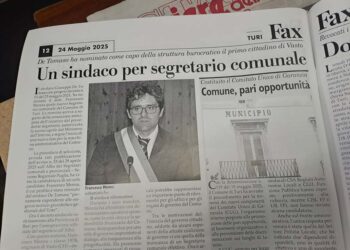Un sindaco e presidente di Provincia per segretario comunale: Menna nominato a Turi (Bari)