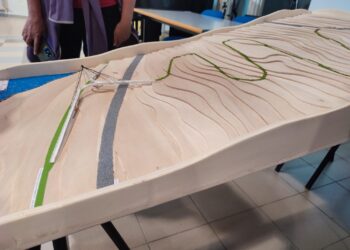 Vasto, “ponte delle farfalle” dal centro alla Via Verde: il plastico degli studenti del liceo artistico