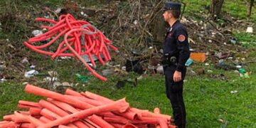 Rame estratto dai cavi dismessi dell’eolico e rivenduto illecitamente: un arresto