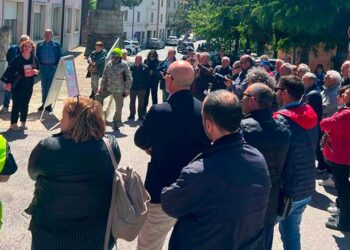 Sanità nell’entroterra, sit-in a Castiglione Messer Marino: «La salute è un diritto anche ad alta quota»