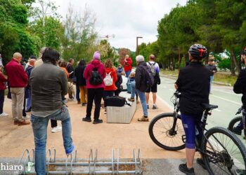 Dalla Via Verde dei Trabocchi alla “Via Verde dei Chioschi”, dal sit-in coro di «no alla speculazione»