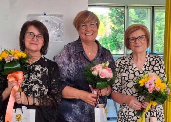 Da settembre la meritata pensione per Antonella Fioriti, Dora Di Biase e Maria Rosa Di Pietro 
