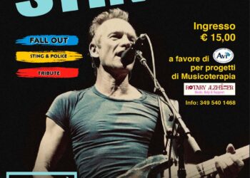 Ai Giardini d’Avalos il concerto-tributo a Sting, l’incasso a favore di Alzheimer Vasto Italia