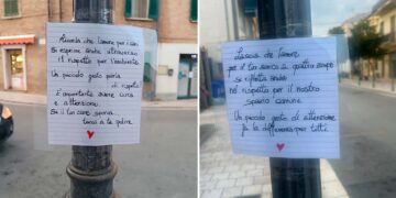 A San Salvo “cartelli gentili” per i padroni di cani, «Così chiediamo attenzione per gli spazi comuni»