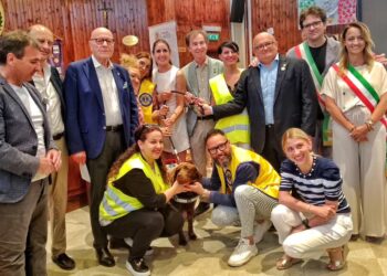 Consegnato il cane guida Koda, l’iniziativa di sei Lions club abruzzesi
