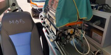 Trasporto dei neonati in emergenza, a Chieti inaugurata ambulanza Sten
