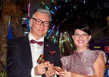 Passaggio del martelletto al Lions Club di San Salvo, Virginio Di Pierro nuovo presidente