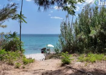 Spiaggia di Canale, un paradiso attaccato dagli incivili