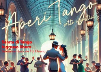 Sabato 5 luglio, a Vasto, la prima edizione dell’“Aperitango sotto i portici”