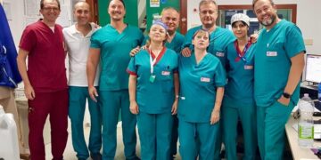 Angioplastica complessa su ottantenne perfettamente riuscita per l’equipe del vastese Di Marco