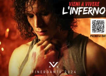 Il poema di Dante nei Giardini d’Avalos: giovedì “L’Inferno” tra recitazione e musica