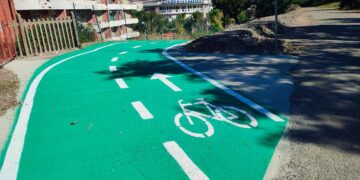 Aperta la rampa ciclabile tra Via Verde e lungomare, la bretella sarà completata entro fine settembre
