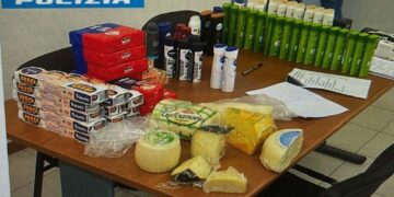 Furto di merce per oltre 2mila euro in un supermercato di Vasto Marina, denunciati due giovani