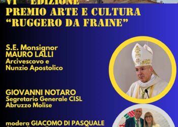 Arte e cultura con il Premio “Ruggero da Fraine”, riconoscimenti per Lalli e Notaro