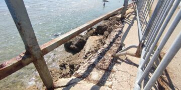 Il lungomare nord si sgretola. «A settembre i lavori sul primo tratto»